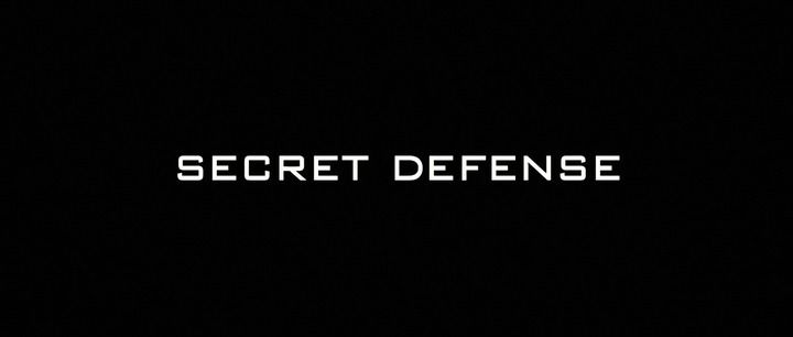 Title screen of Secret défense