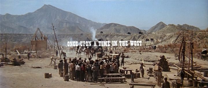 Title screen of C'era una volta il West