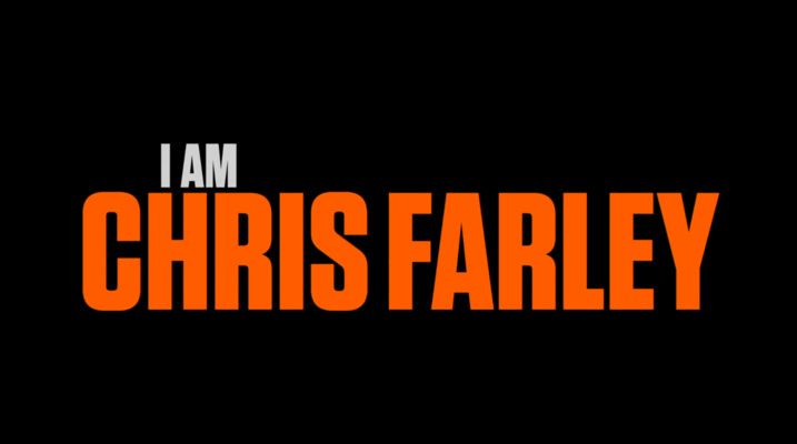Title screen of I Am Chris Farley