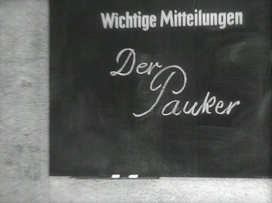 Title screen of Der Pauker