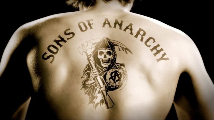 Title screen of Sons of Anarchy