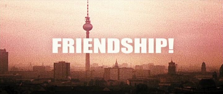 Title screen of Friendship!