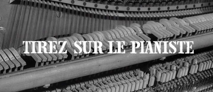 Title screen of Tirez sur le pianiste