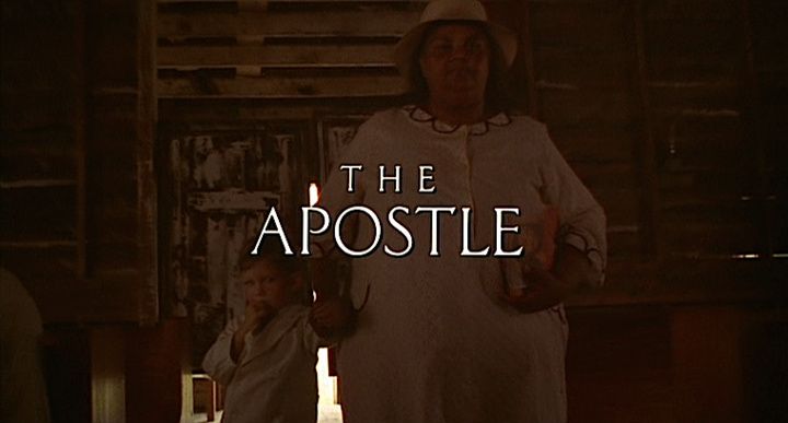 Title screen of The Apostle