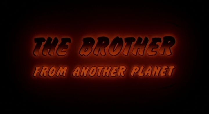 Title screen of The Brother from Another Planet
