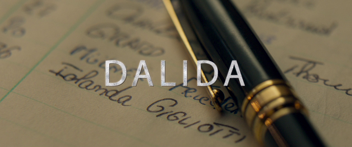 Title screen of Dalida