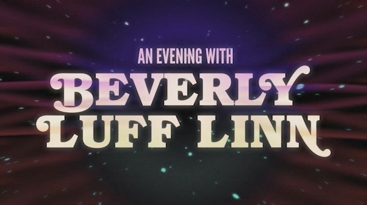 Title screen of An Evening with Beverly Luff Linn