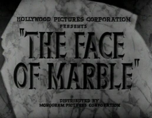 Title screen of The Face of Marble