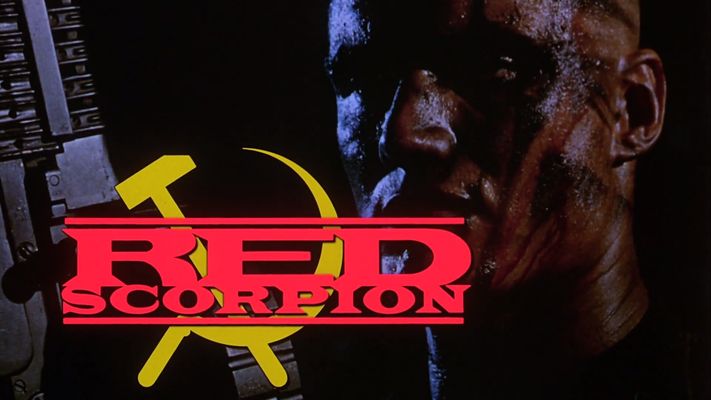 Title screen of Red Scorpion