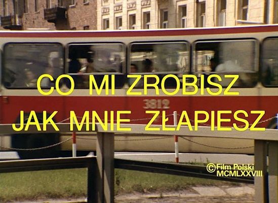 Title screen of Co mi zrobisz, jak mnie zlapiesz