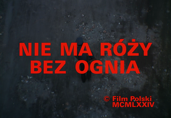 Title screen of Nie ma rózy bez ognia
