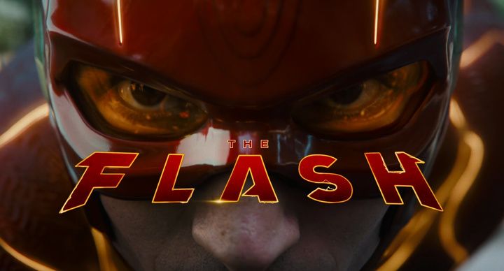 Title screen of The Flash