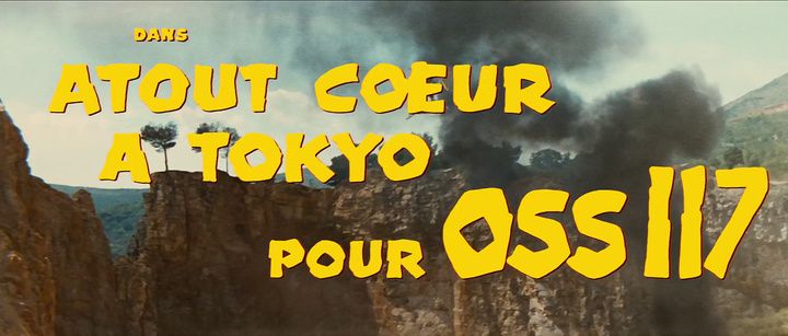 Title screen of Atout coeur à Tokyo pour OSS 117