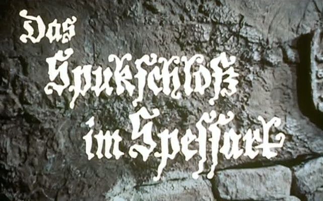 Title screen of Das Spukschloß im Spessart