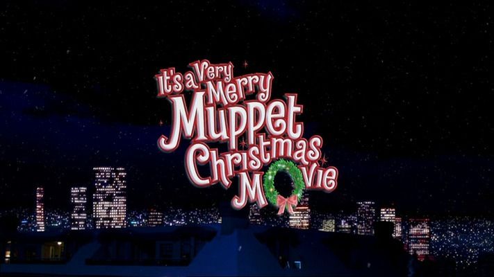 Title screen of It's a Very Merry Muppet Christmas Movie