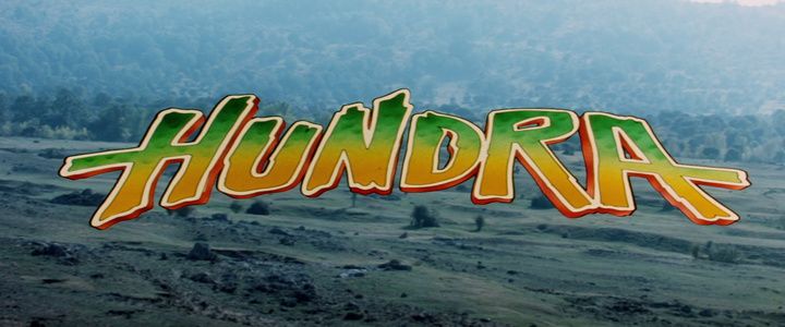 Title screen of Hundra