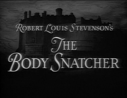 Title screen of The Body Snatcher