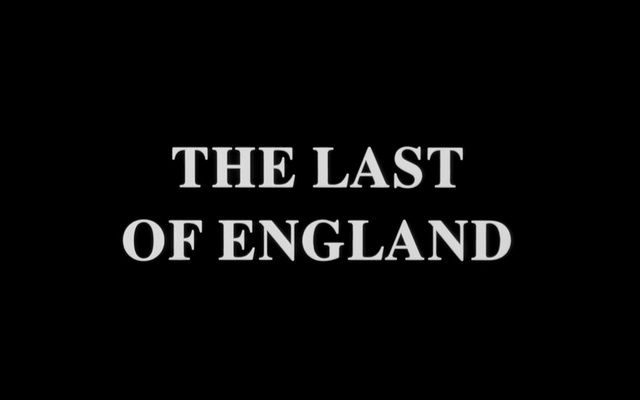 Title screen of The Last of England