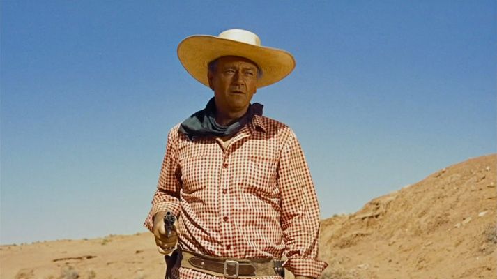 Shot from The Searchers
