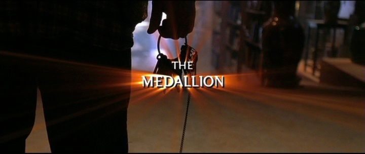 Title screen of The Medallion