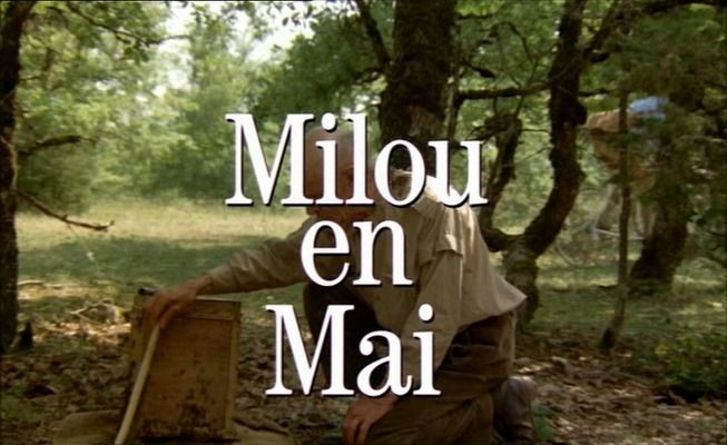 Title screen of Milou en mai