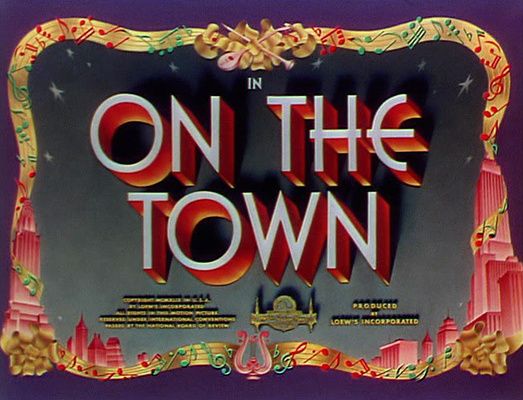 Title screen of On the Town
