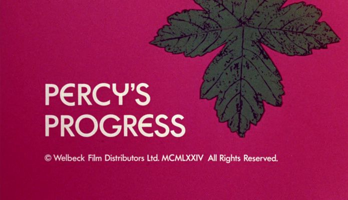 Title screen of Percy's Progress