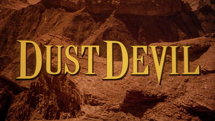 Title screen of Dust Devil