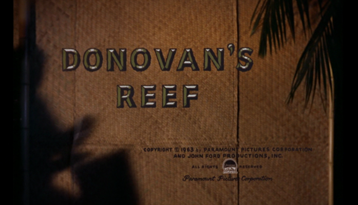 Title screen of Donovan's Reef