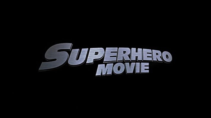 Title screen of Superhero Movie
