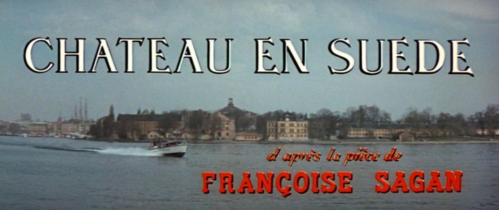 Title screen of Château en Suède