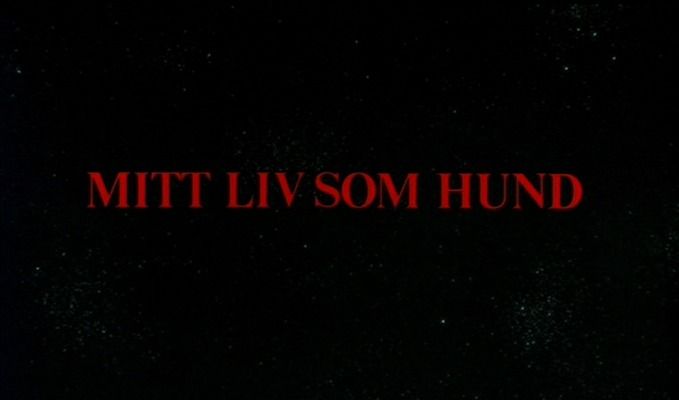 Title screen of Mitt liv som hund