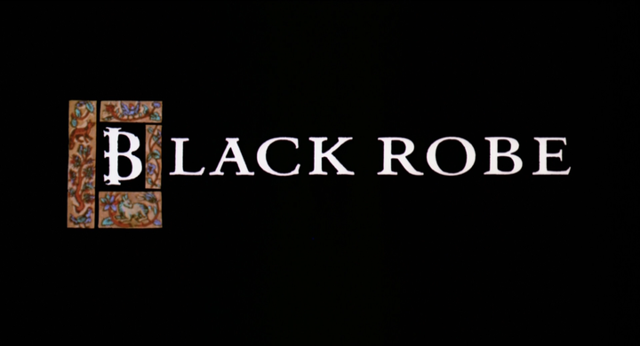 Title screen of Black Robe