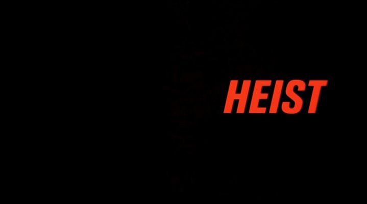 Title screen of Heist
