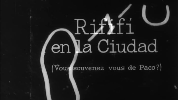 Title screen of Rififí en la ciudad