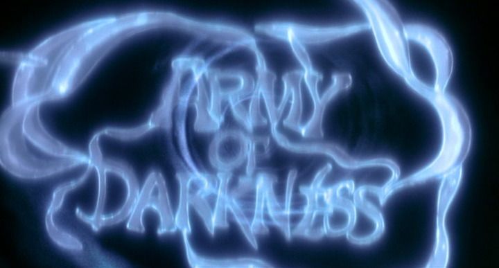 Title screen of Army of Darkness