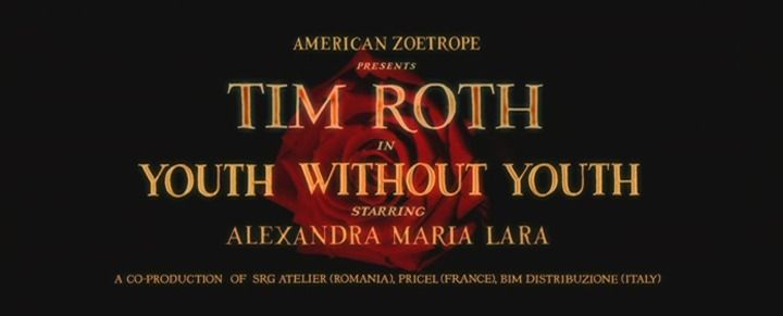 Title screen of Youth Without Youth