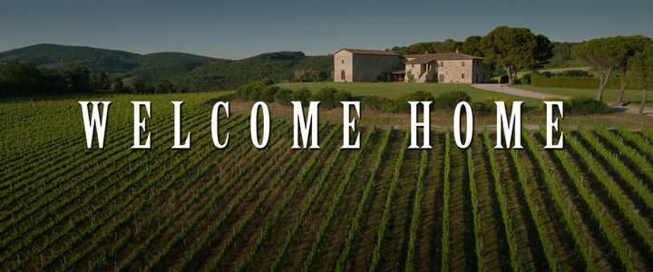 Title screen of Welcome Home