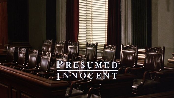 Title screen of Presumed Innocent