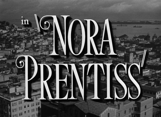 Title screen of Nora Prentiss