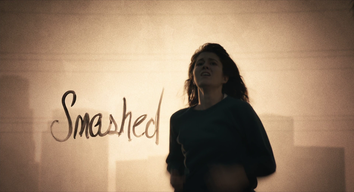 Title screen of Smashed