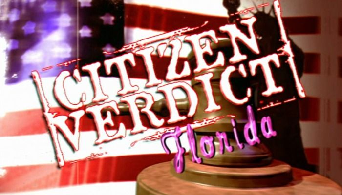 Title screen of Citizen Verdict