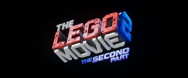 Title screen of The Lego Movie 2: The Second Part