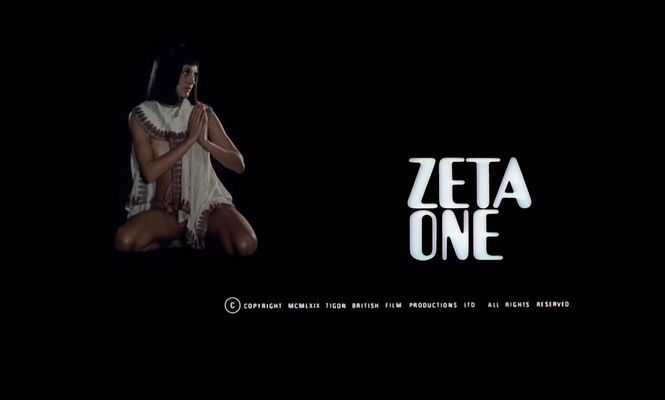 Title screen of Zeta One