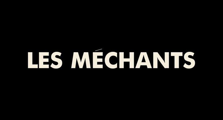 Title screen of Les méchants