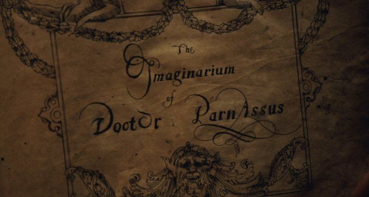 Title screen of The Imaginarium of Doctor Parnassus