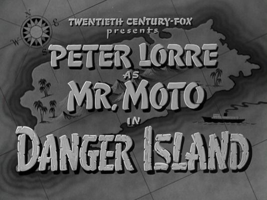 Title screen of Mr. Moto in Danger Island