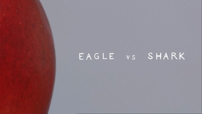 Title screen of Eagle vs Shark