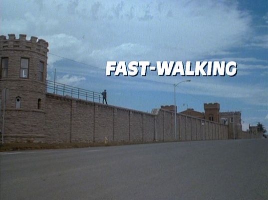 Title screen of Fast-Walking