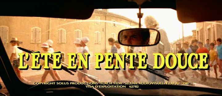Title screen of L'été en pente douce